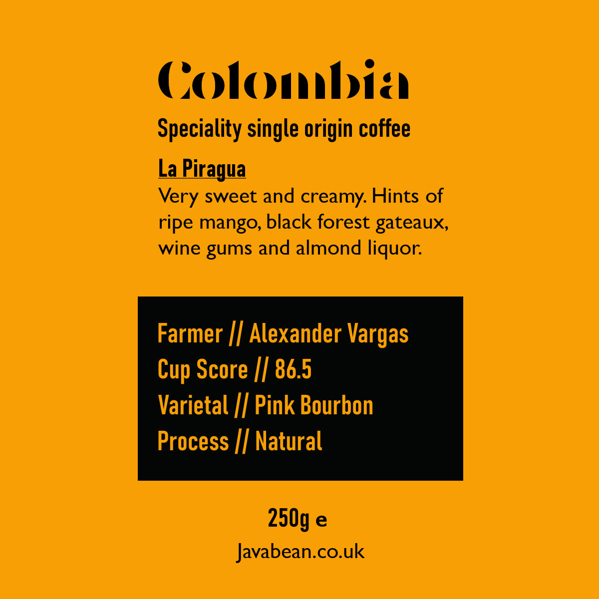 Colombia La Piragua